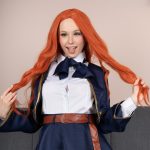 Arielka in Horny Redhead Student at Nu Cosplay_685b6950c538a.jpeg