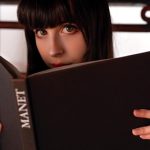 Enchanting brunette Loligaia exposes her huge tits and sexy ass under the table in “Draw Me As One Of Your French Girls” by Suicide Girls_6858ce6880117.jpeg