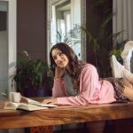 Hayli Sanders finishes her drink, takes a break from reading and strips in “The Game Changer” by Wow Girls_6858e1694d406.jpeg