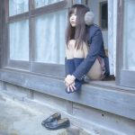 Japanese idol Megumi Aisaka teasing in upskirt panty shots on bicycle for All Gravure_685a85da3cfee.jpeg