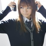 Japanese idol Rei Okamoto teasing in schoolgirl uniform for All Gravure_685a9f3a07559.jpeg