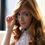 Nerdy redhead babe Jia Lissa flashing her small tits and soft looking ass in “Looking Smart” by Wow Girls_6858d8e73c709.jpeg