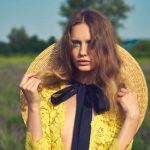 Pretty brunette Amelie Lou out in the flower fields with no underwear in “Full Bloom” by Amelie Lou Official_6858f0da42c86.jpeg