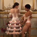 Two pretty ladies Emily and Mia in their cute lingerie stripping together in “Queens” by The Emily Bloom_6858f6846f2ff.jpeg